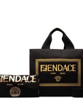 Fendace Canvas Tote Bag